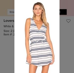 Lovers + Friends Striped Mini Dress
